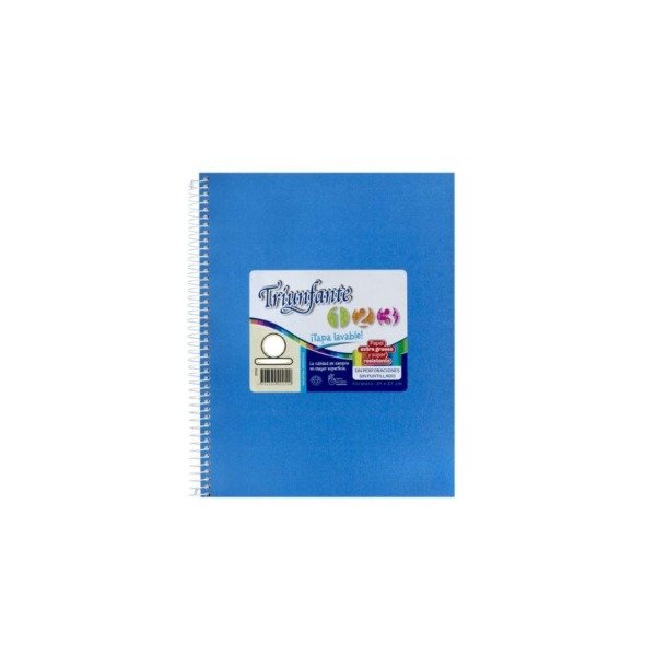 Producto - CUADERNO TRIUNFANTE 123 (ABC) CON ESPIRAL