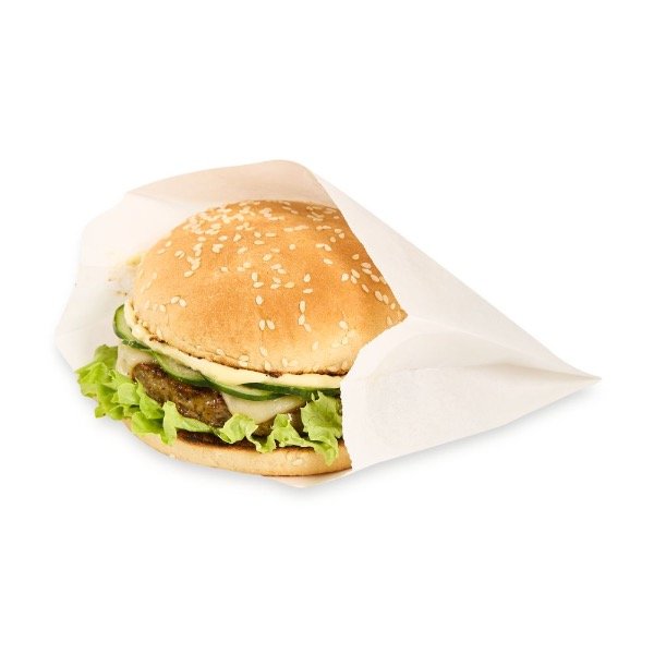 Producto - SOBRE HAMBURGUESA BLANCA 13X5X10 X 100 UNID