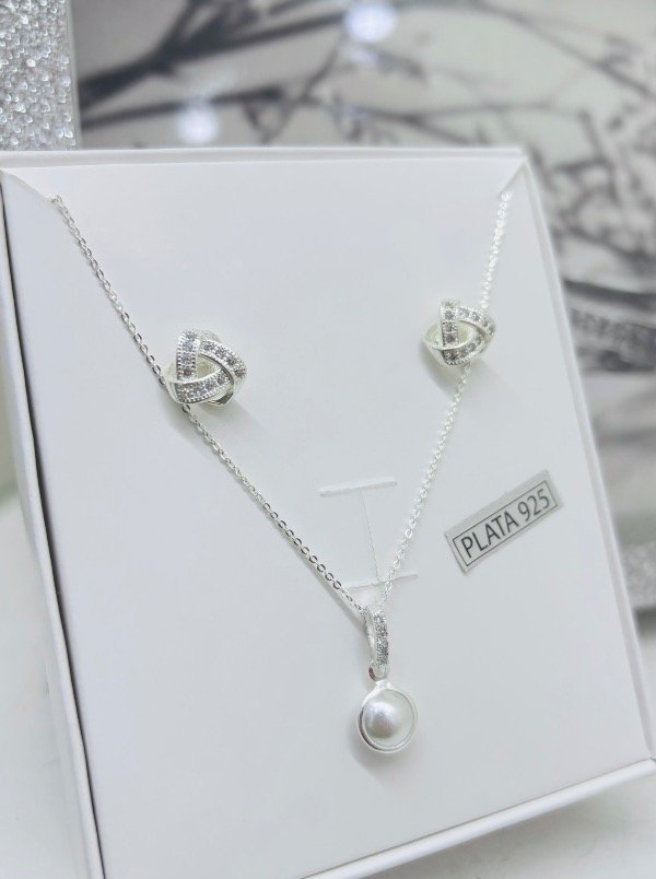 Producto - CONJUNTO PLATA 925