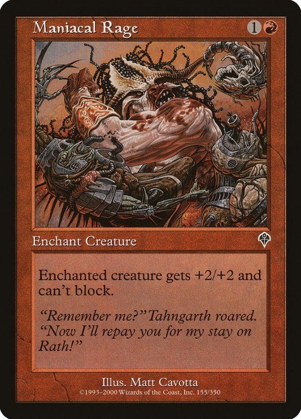 Producto - Maniacal Rage #155 Invasion