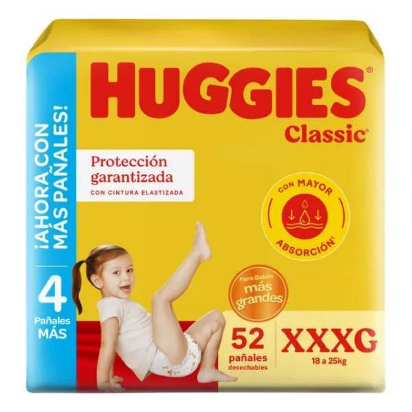 Producto - Huggies Classic xxxg 48