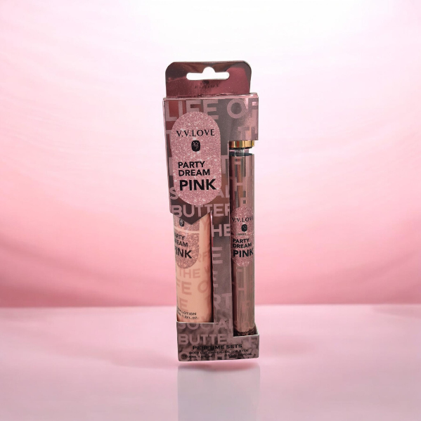 Producto - Set Perfume + Crema Party Dream Pink