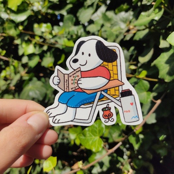 Producto - Sticker Snoopy Playa