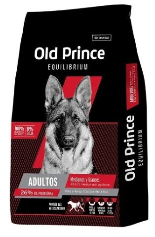 Producto - Old Prince - Equilibrium Adultos Medianos y Grandes Pollo y Arroz