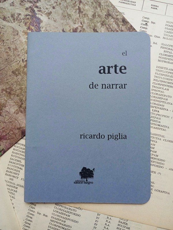 Producto - EL ARTE DE NARRAR de Ricardo Piglia