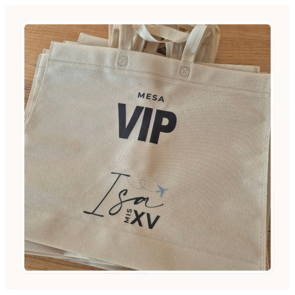 Producto - Bolsa de friselina para cotillón personalizadas - 2