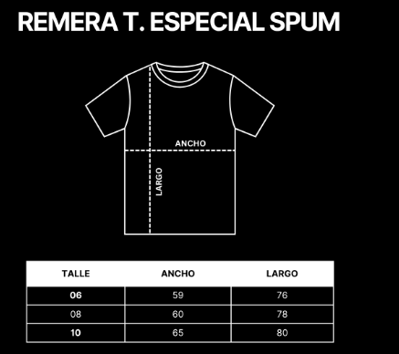 Producto - Remera Para Sublimar Adulto talle especial spum - 1