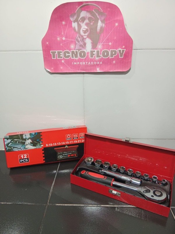 Producto - Set de llave tubo 12 piezas caja 130T09