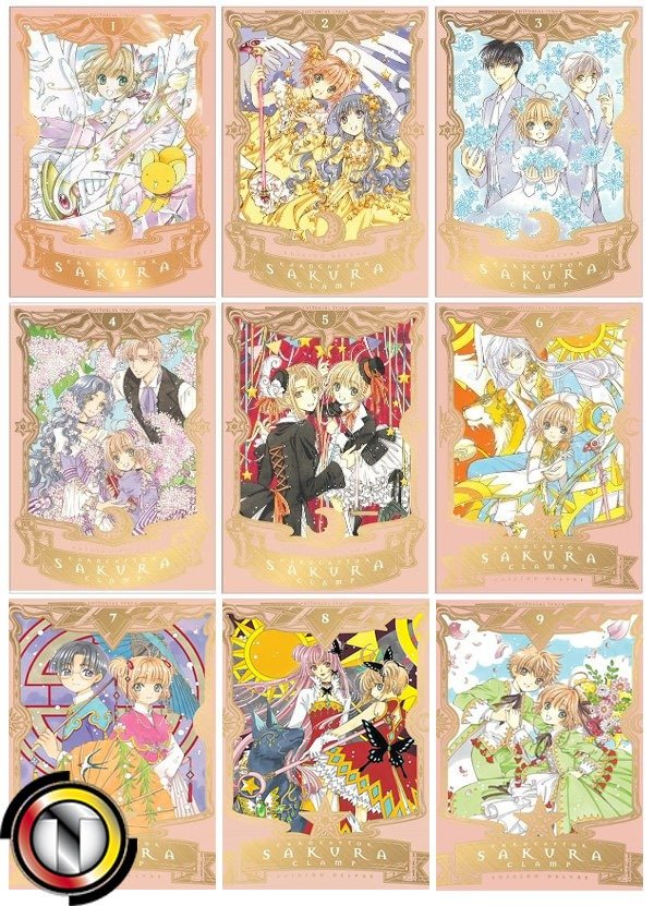 Producto - Card Captor Sakura Edición Deluxe - Pack 1 A 9 (completo) - Ivrea