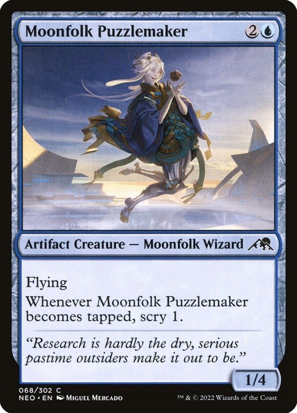 Producto - Moonfolk Puzzlemaker #68  Kamigawa: Neon Dynasty