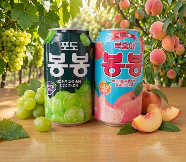 Producto - Jugos Coreanos Bong Bong 340ml Ingrese para elegir