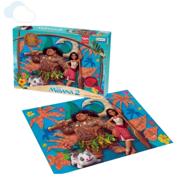 Producto - MOANA 2 PUZZLE SECRETO / TAPIMOVIL