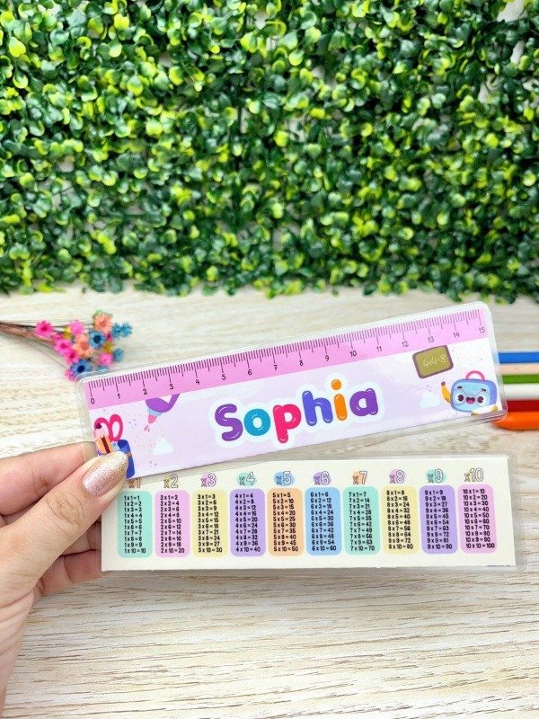 Producto - Reglas con tablas de multiplicar personalizadas x 3 unidades