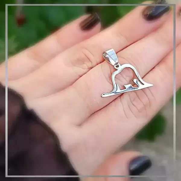 Producto - Dije principito elefante calado