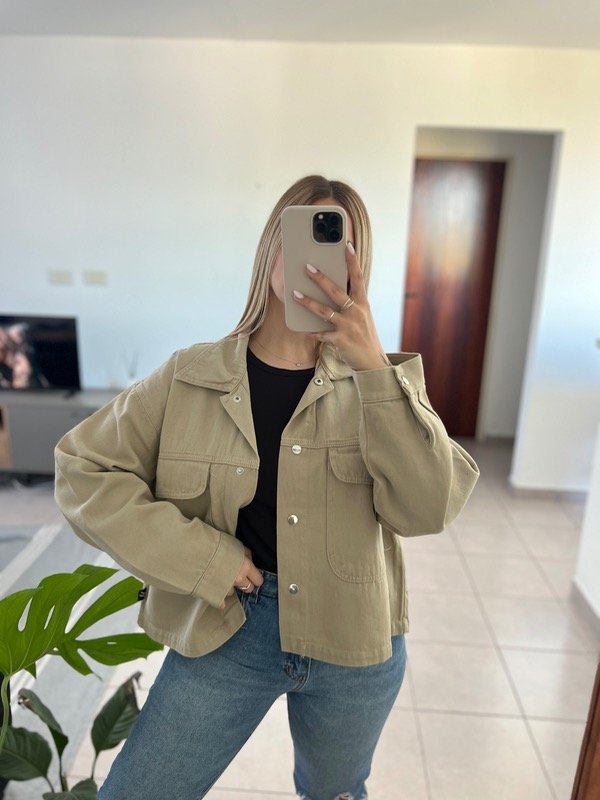 Producto - Campera CLARA beige