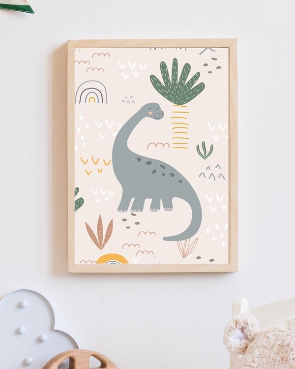 Producto - Cuadro dino boho