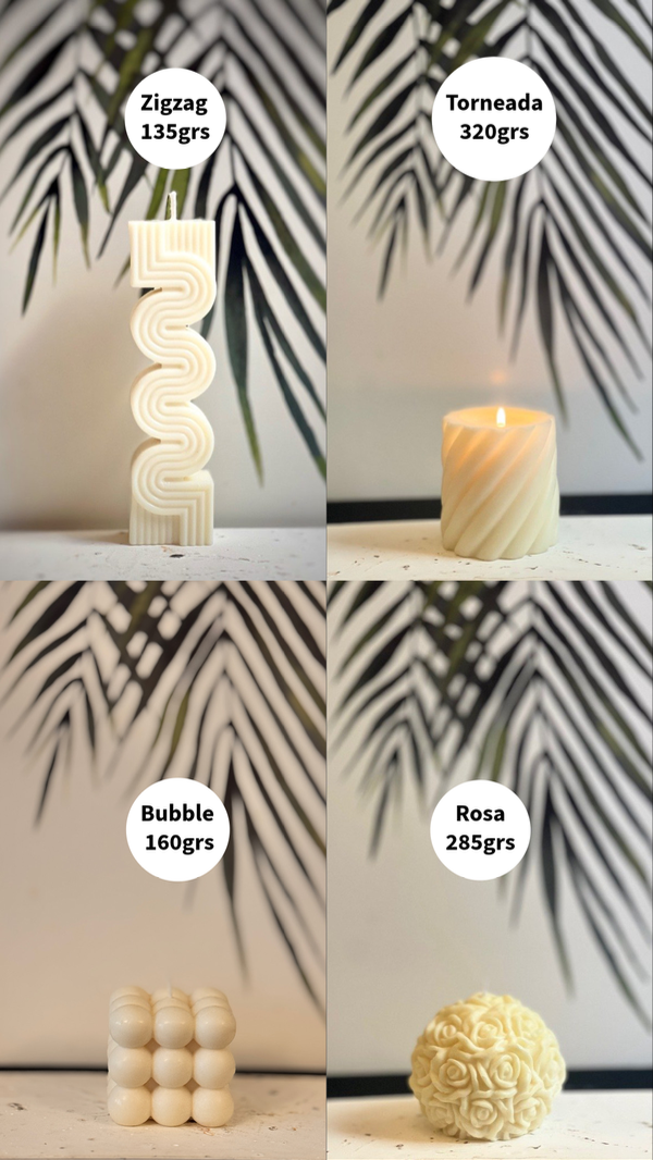 Producto - PONELE TU MARCA - Velas decorativas de molde