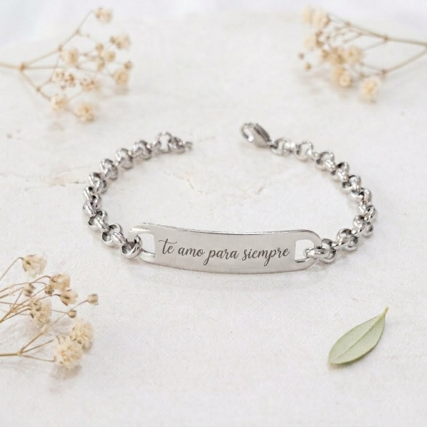 Producto - Pulsera Identidad Roló - Acero Quirúrgico