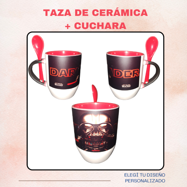 Producto - Taza de Ceramica Asa e Interior de Color