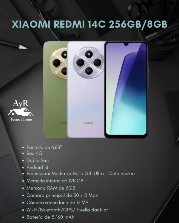 Producto - Xiaomi Redmi 14C 256GB