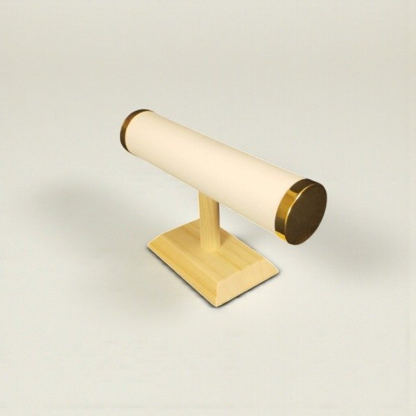 Producto - exhibidor porta pulsera blanco madera importado