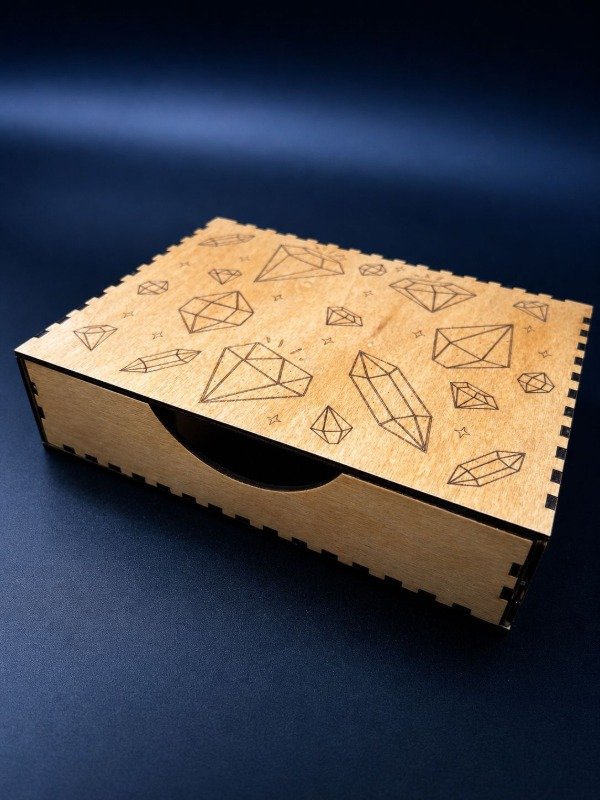 Producto - Caja Organizadora para Cristales - 6 Compartimentos - 0