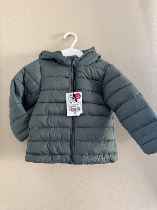 Producto - Campera puffer LEFTIES 12 meses NUEVA CON ETIQUETA pca395