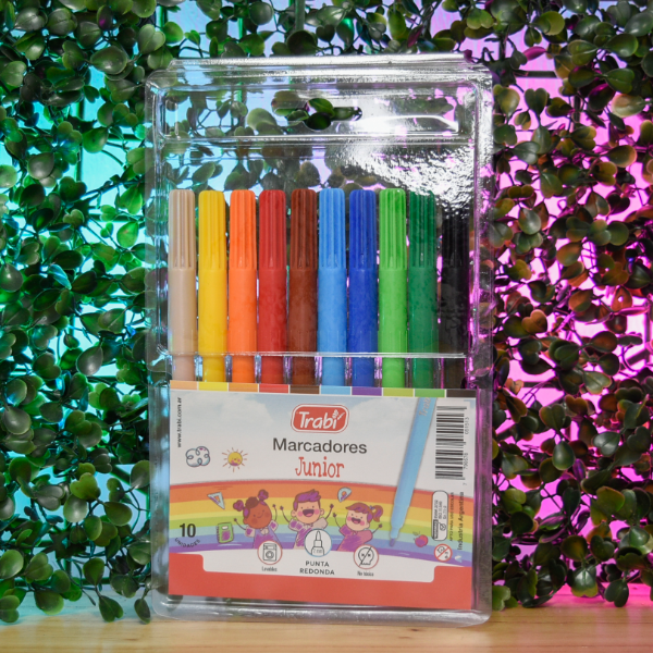 Producto - MARCADOR JUNIOR X10 SURTIDO TR5151