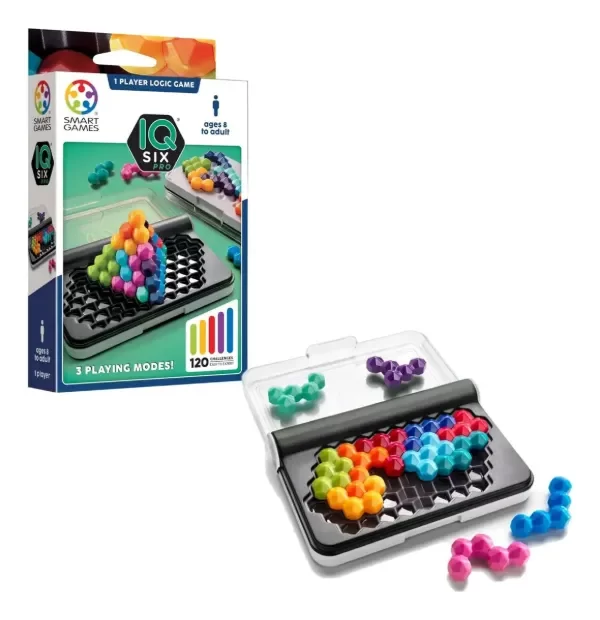 Producto - JUEGO DE INGENIO IQ GAMES DIAMANTE 120 DESAFIOS ROMPECABEZA