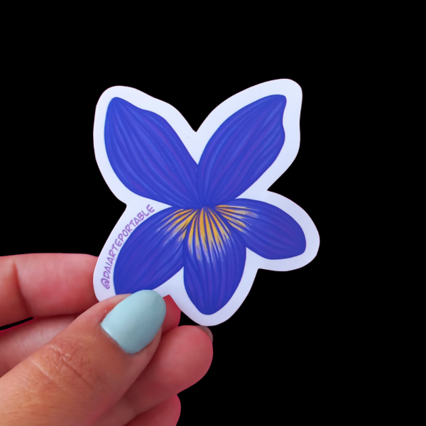 Producto - Sticker Violeta