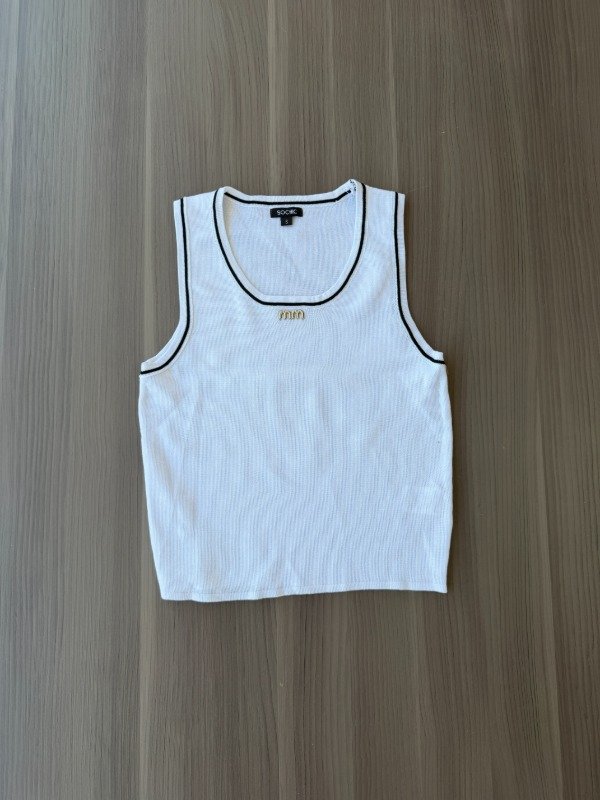 Producto - Musculosa Filamena blanca - 1