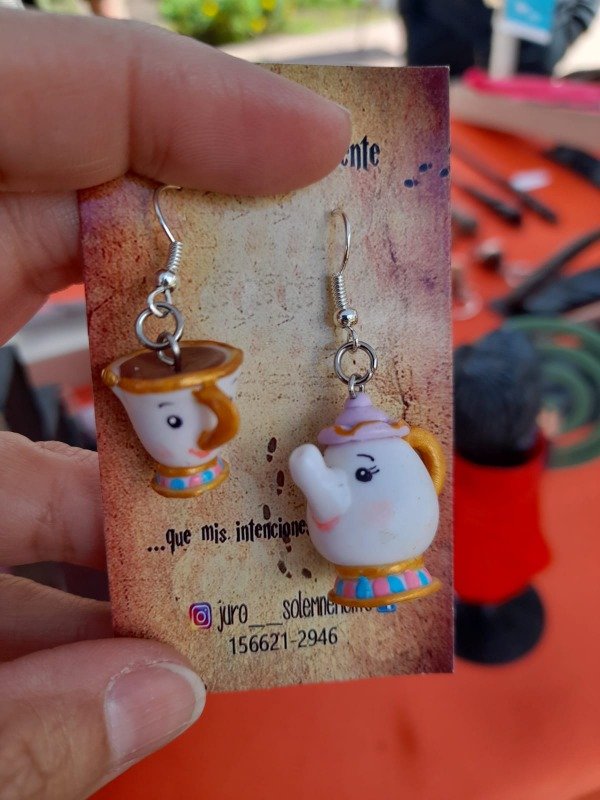 Producto - Aros Chip y señora Potts