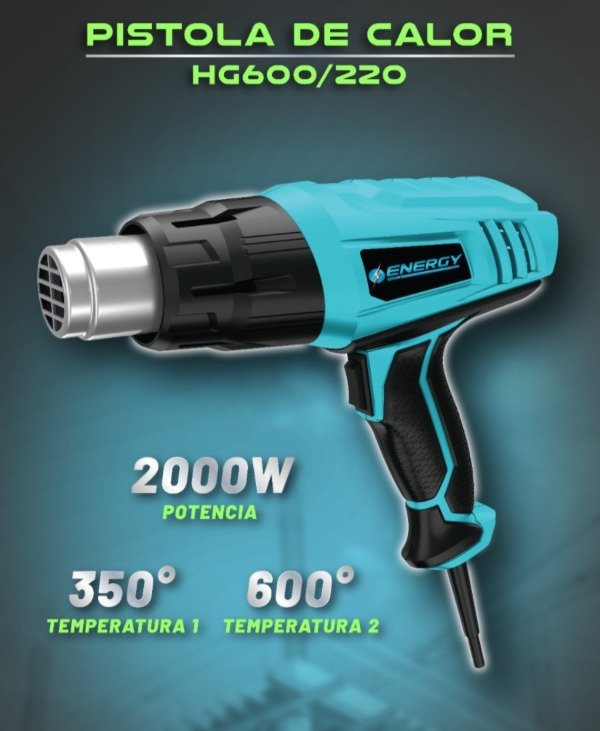 Producto - PISTOLA DE CALOR ENERGY