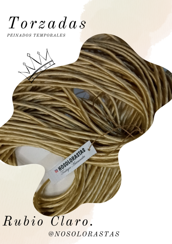 Producto - Dreadloocks torzadas Rubias