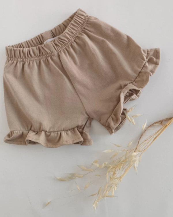 Producto - SHORT NIÑA CON VOLADOS - 1