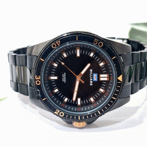 Producto - Reloj Okusai Williams Tipo Tommy Acero Negro