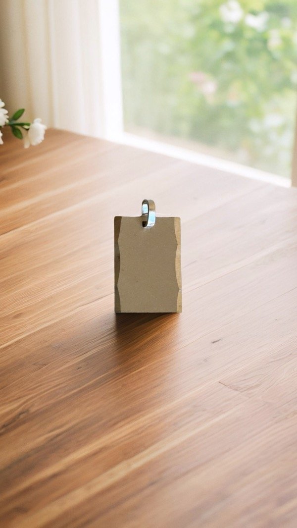 Producto - Medalla rectangular para grabar 14x23MM D179