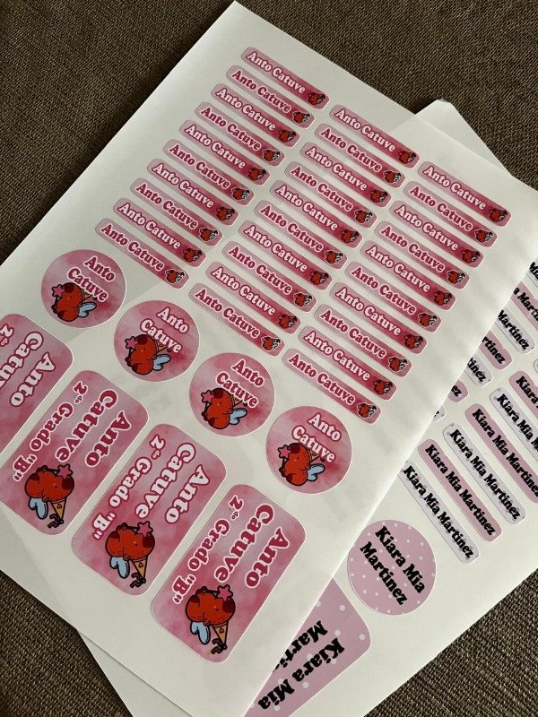 Producto - Etiquetas Escolares