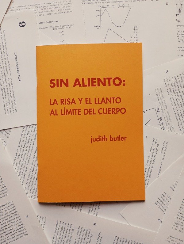 Producto - SIN ALIENTO: la risa y el llanto al límite del cuerpo de Judith Butler