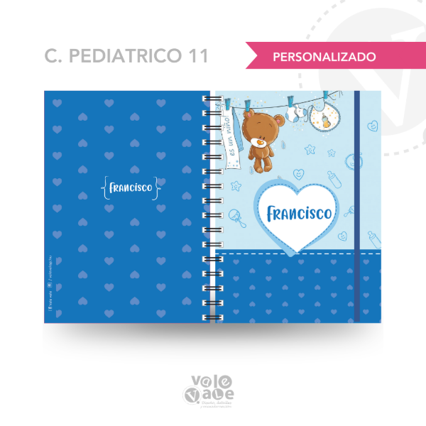 Producto - Cuad. Pediátrico 11F - Personalizado