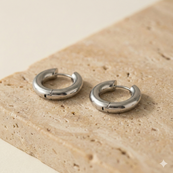 Producto - Argollitas Icon Silver