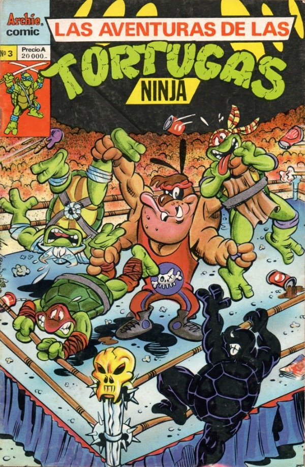 Producto - LAS AVENTURAS DE LAS TORTUGAS NINJA #4