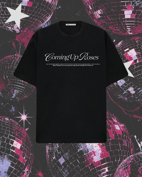Remera coming up roses