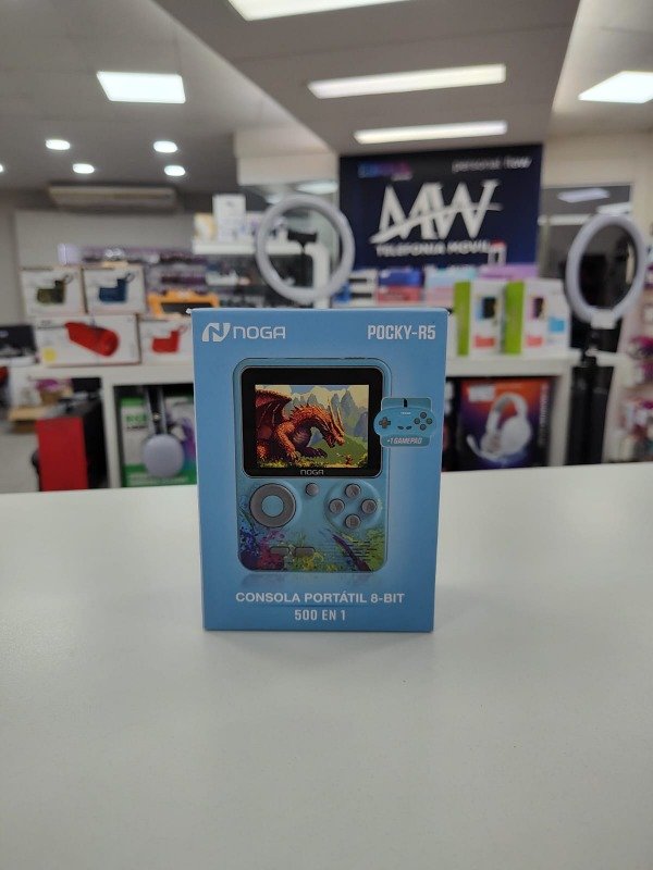 Producto - Consola Retro + Joystick 3.0 POCKY-R5 Noga