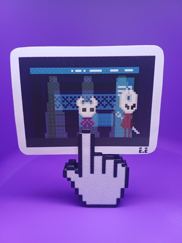 Producto - Sticker Hollow knight y Hornet parada de bondi