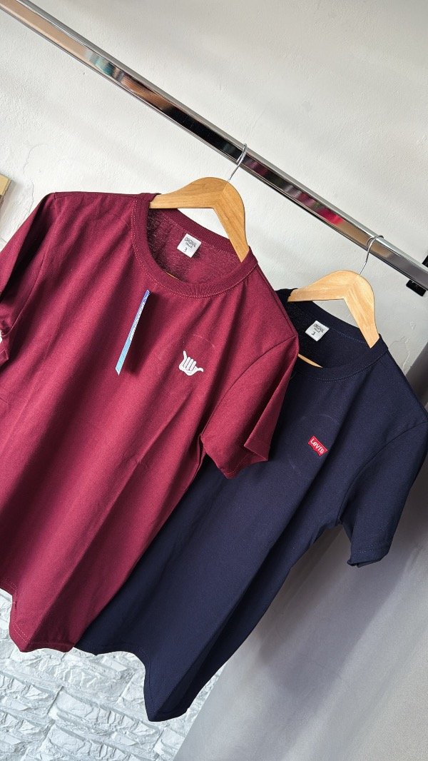 Producto - Remera azul y bordo PROMO t3 10.000 ctdo (precio por unidad) 2 x 15.000