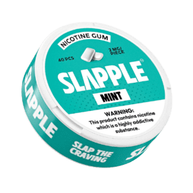 Producto - (CHICLES DE NICOTINA) SLAPPLE - MINT