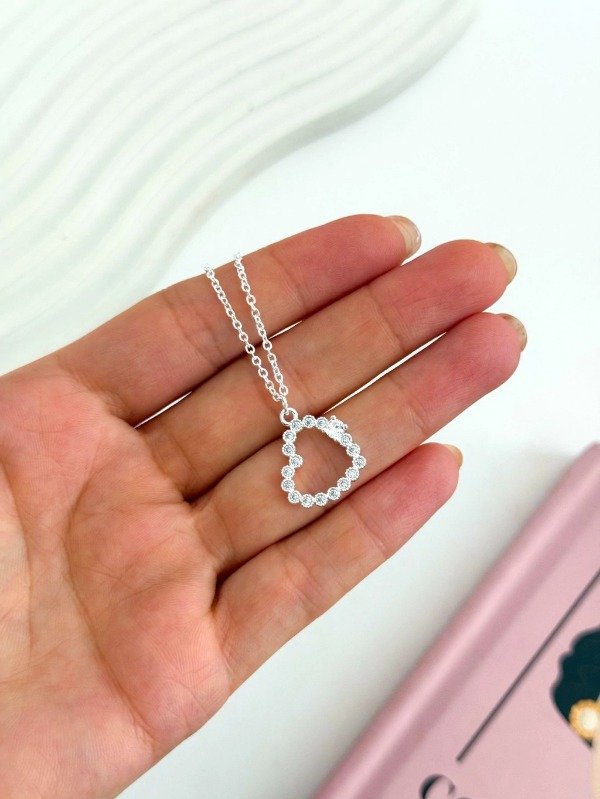 Producto - Collar Corazon Strass 2 A.B.