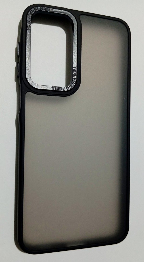 Producto - Funda Negro Translúcido XAEA Espacio para Samsung A16
