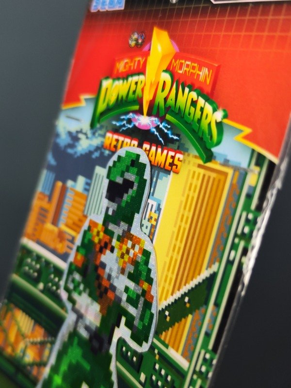 Producto - Set Sticker Holo Red vs Green 12 cm Mighty Morphin Power Rangers Retro Games - 6
